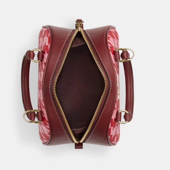 Coach Red and Pink Satchel - Picture 5 of 6